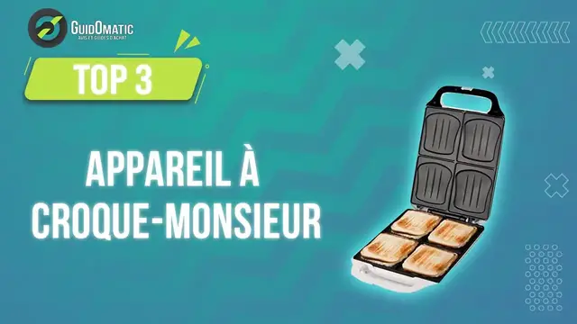 Video thumbnail for ⭐️ MEILLEUR APPAREIL A CROQUE-MONSIEUR (2023) - Comparatif & Guide d'achat