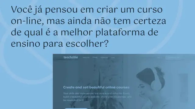 Video thumbnail for Melhores Plataformas De Cursos Online 2024