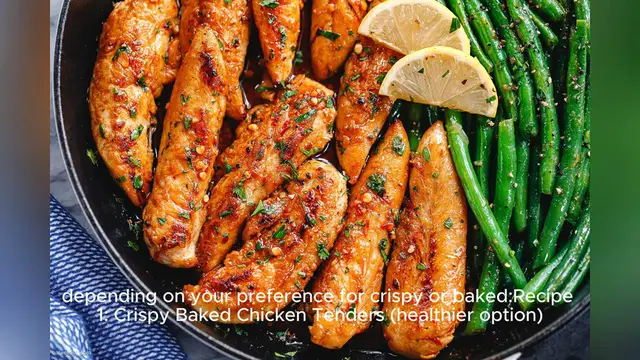 Video thumbnail for chicken tender recipe