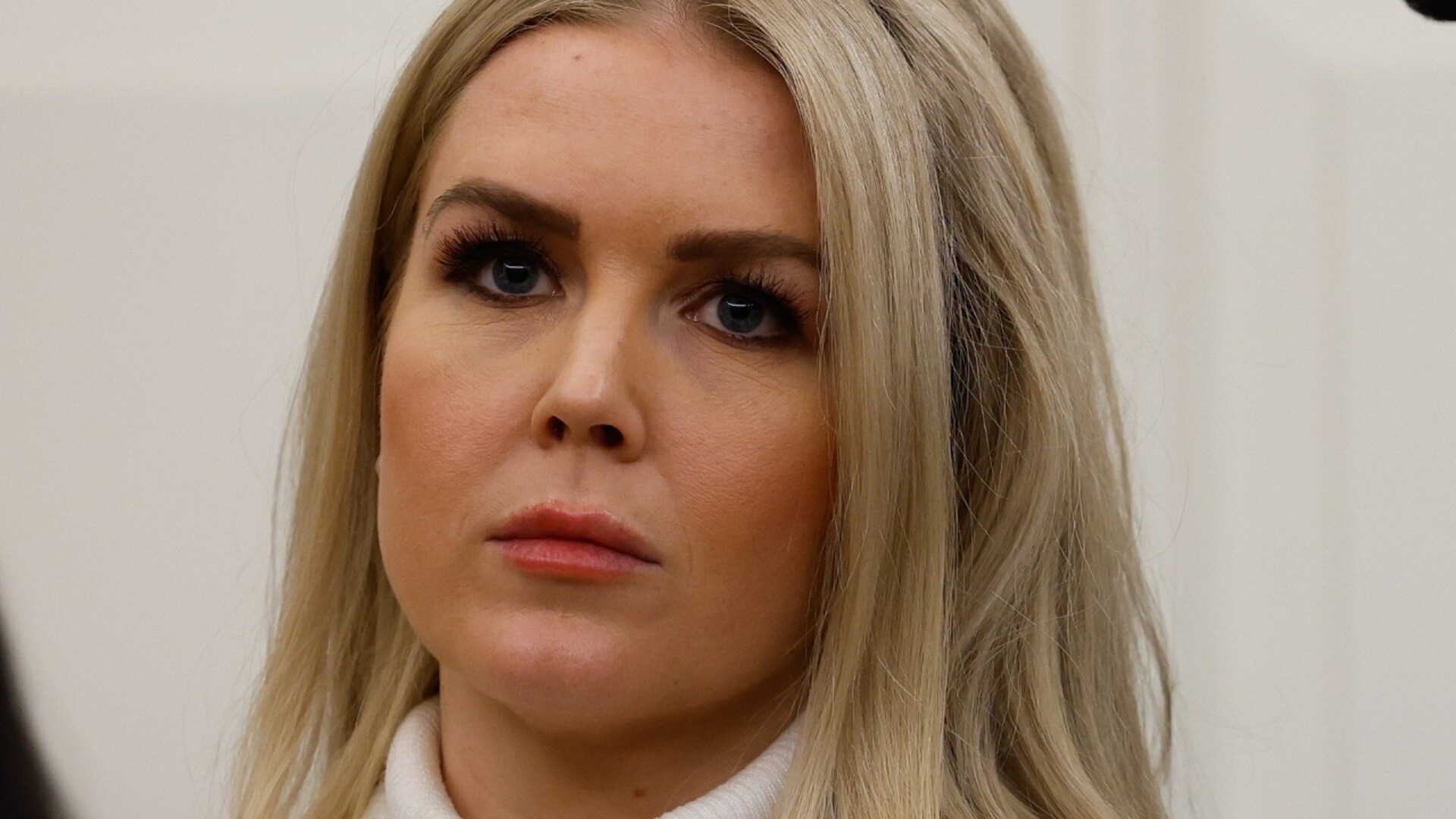 Video thumbnail for Trump's Press Secretary Karoline Leavitt Suffers Unfortunate Makeup Fail