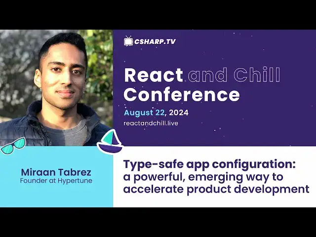 'Video thumbnail for Type-safe app configuration: a powerful, emerging way to accelerate product development by Miraan'