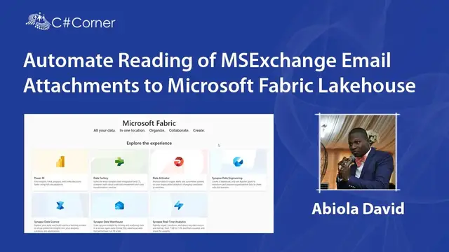Video thumbnail for Automate Reading of MSExchange Email Attachments to Microsoft Fabric Lakehouse