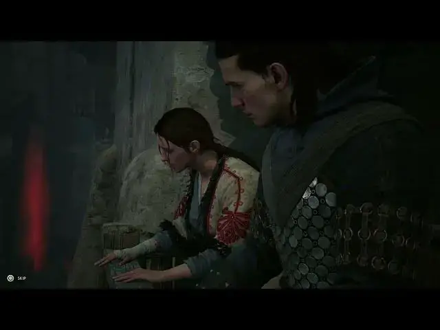 Video thumbnail for The Blood of Dawnwalker - Echoes of Silenced Bells: Anca and Coen Watch Undead Nuns Cutscene
