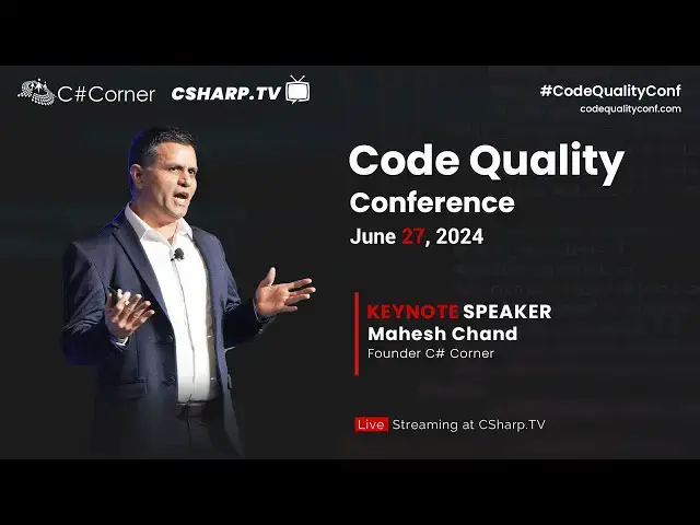 'Video thumbnail for KEYNOTE   Power of AI and Code Quality and Performance'