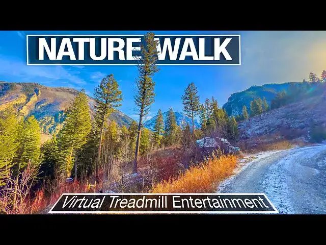 Video thumbnail for Montana Virtual Walking Trails for Treadmill - New Trail - City Walks 4K