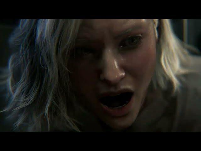 Video thumbnail for Resident Evil Requiem (Default) - Grace Care Center: Grace Escapes Upside Down Gurney Cutscene