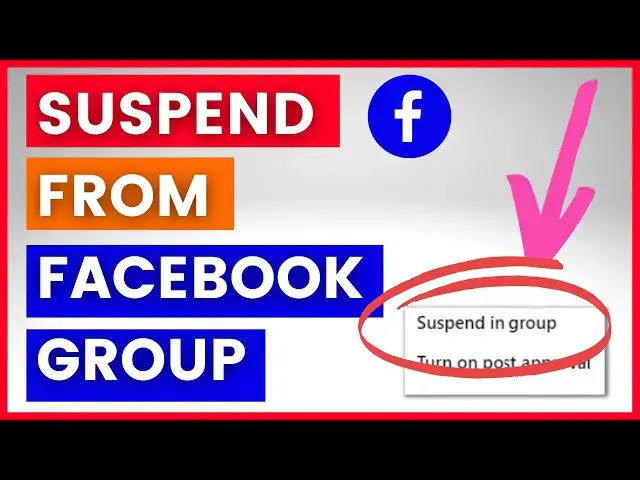 Video thumbnail for How To Suspend Someone From a Facebook Group?  [in 2025] (Temporary Facebook Group Block)