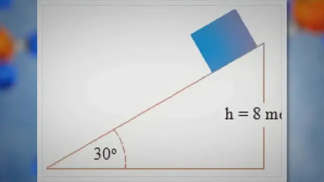 Video thumbnail for Application of conservation of mechanical energy for motion on inclined plane – problems and solutions