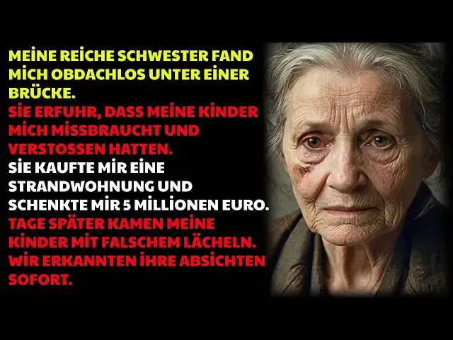 Video thumbnail for Millionärsschwester half mir mit Wohnung & 5 Mio. – doch dann kam die Wendung