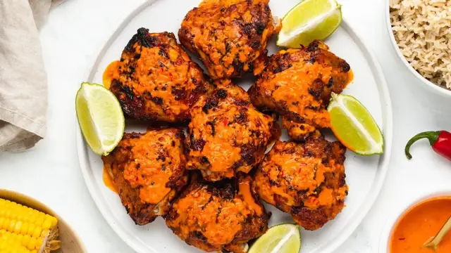 'Video thumbnail for Spicy Smoky Peri Peri Chicken Recipe'