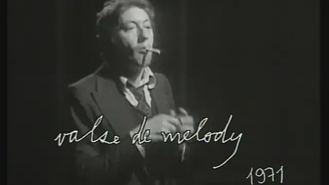 Video thumbnail for Serge Gainsbourg - Valse de Melody -1971