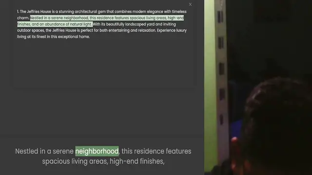 Video thumbnail for charm. Nestled in a serene neighborhood, this residence features spacious living areas, high-end finishes, and an abundance of natural light. With its beautifully landscaped yard and inviting outdoor spaces, the Jeffries House is perfect