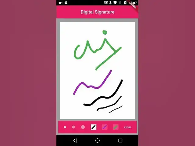 Video thumbnail for Flutter - Digital Signature