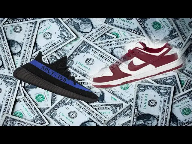 Video thumbnail for Both The Adidas yeezy 350 V2 Dazzling Blue & Nike Dunk Low Team Red Are Good Investments