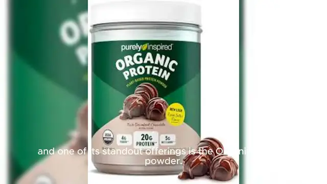 Video thumbnail for Purely Inspired (Organic Protein)