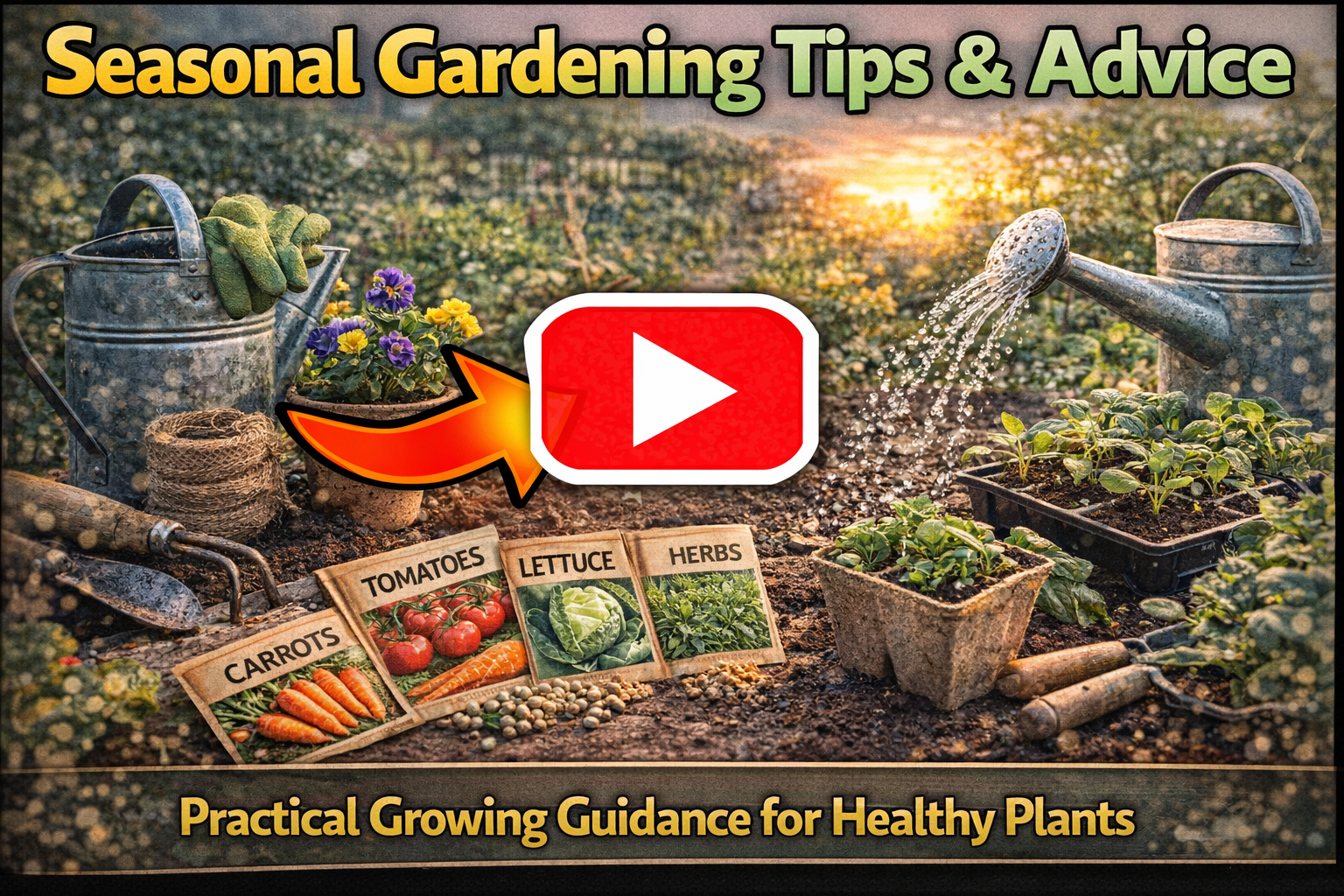 Video thumbnail for Seasonal Gardening Tips & Advice | Practical Growing Guidance for Healthy Plants