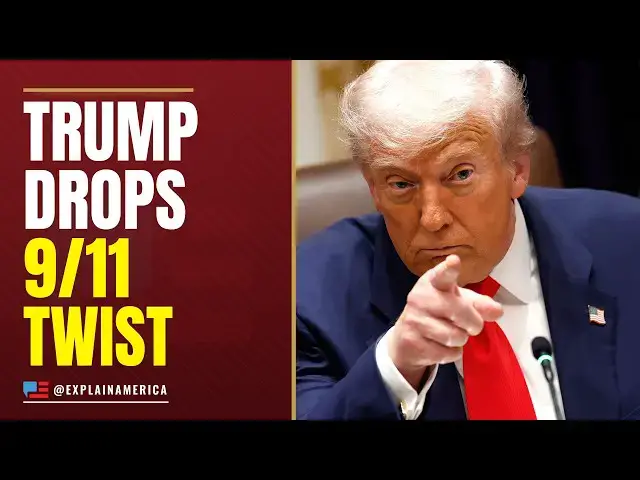 Video thumbnail for 'I'm 99% Sure' - Trump's Stunning 911 Update Turns Heads