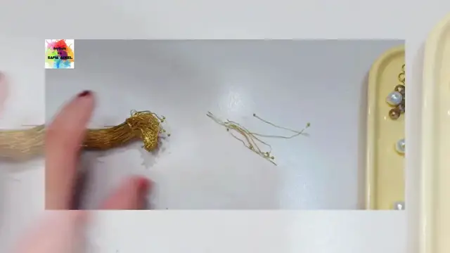 'Video thumbnail for Gajra Bracelet Tutorial 😍  Elegant Pearl & Crystal Bracelet Making  Beautiful Gajra Bracelet'