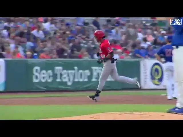 'Video thumbnail for Jose Barrero Smashes Home Run 7/30/21'