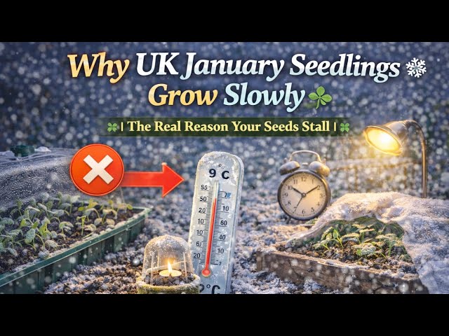 Video thumbnail for Why Seedlings Grow Slowly & How to Fix It