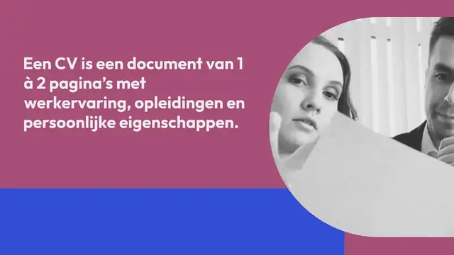 Video thumbnail for Hoe ziet een CV eruit? Een handige checklist