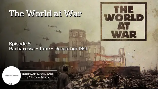 Video thumbnail for The World At War - E5 - Barbarossa: June - December 1941