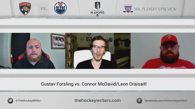 Video thumbnail for 2024 Stanley Cup Final Matchups - Gustav Forsling vs. Connor McDavid & Leon Draisaitl
