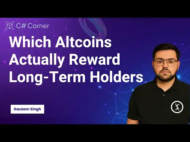 'Video thumbnail for Which Altcoins Actually Reward Long Term Holders in 2025'