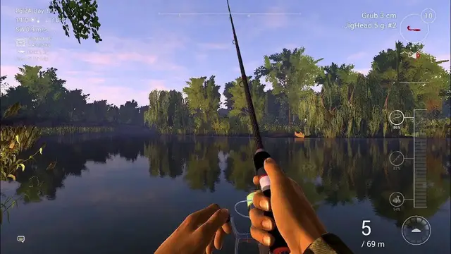 Video thumbnail for Playing Fishing Planet on cheap laptop toaster Ryzen 5 2500u