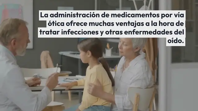 Video thumbnail for Administración de medicamentos vía ótica