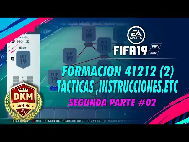 Video thumbnail for FIFA ULTIMATE TEAM FORMACIO 41212 TACTICAS  INSTRUCIONES#02⚽