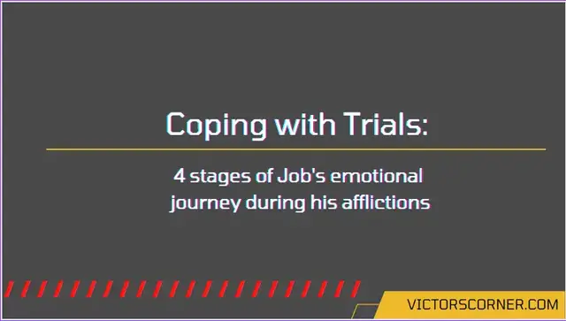 Video thumbnail for How to Cope with Trials: 4 Stages of Job’s Emotional Journey