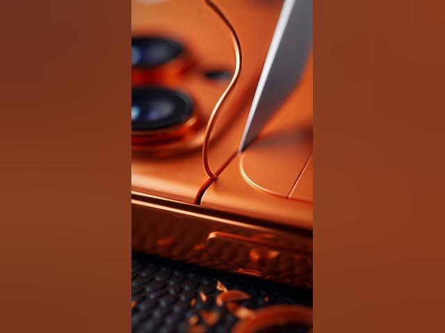 Video thumbnail for ASMR iPhone 17 Pro Max Slicing in Orange 🔪 | 4K Hyper Real Tingles #ASMR #iPhoneSlice