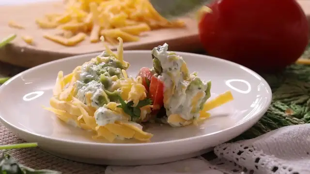 'Video thumbnail for EASY Gluten Free Layered Bean Dip Cottage Cheese Recipe(720P HD)'