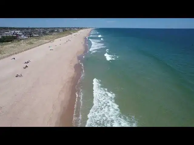 Video thumbnail for A Recent Flight Over Bay Head’s Beaches