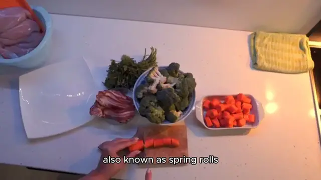 Video thumbnail for Lumpia recipe