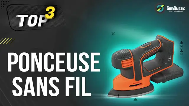 Video thumbnail for ⭐️ MEILLEURE PONCEUSE SANS FIL (2022) - Comparatif & Guide d'achat