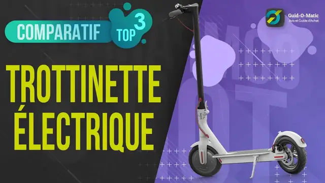 Video thumbnail for ⭐️ MEILLEURE TROTTINETTE ELECTRIQUE (2022) - Comparatif & Guide d'achat