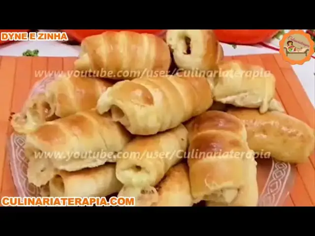 Video thumbnail for Aprenda como Fazer Enroladinho Assado de Queijo e Presunto Ensinado por Especialista