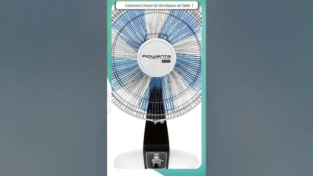 Video thumbnail for ☀️ VENTILATEUR DE TABLE - Les critères à prendre en compte ! 🥇