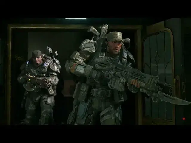 Video thumbnail for Gears of War: E-Day - Act 2 Chapter 2: Patch Onto Field Relay: Lucas Cutscene - Portrait of Chairman