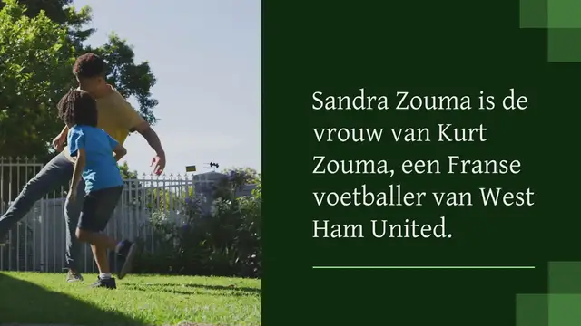 Video thumbnail for Sandra Zouma vrouw van Kurt Zouma: