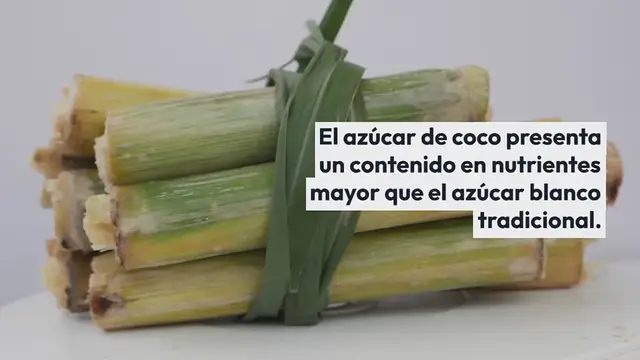 Video thumbnail for ¿Conoces los beneficios del azúcar de coco?