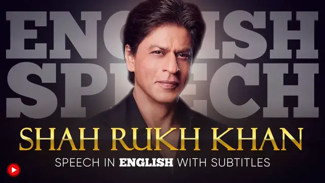 Video thumbnail for ENGLISH SPEECH | SRK: Life Lessons! (English Subtitles)