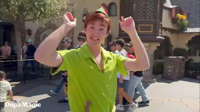 Video thumbnail for Peter Pan Wendy and Captain Hook at Disneyland 4K