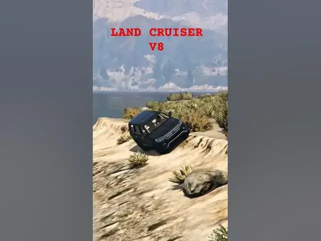 Video thumbnail for Land cruiser v8 #landcruiser #v8 #gta5 #shorts #youtubeshorts