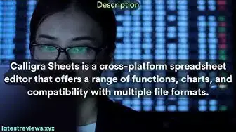 Video thumbnail for Cross Platform Spreadsheet Editor Calligra Sheets