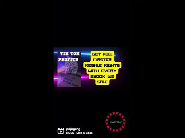 Video thumbnail for Make money reselling my ebook with resale rights