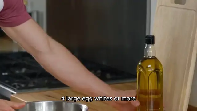Video thumbnail for egg white recipe