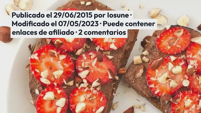 Video thumbnail for Tostada de Nutella y Fresas